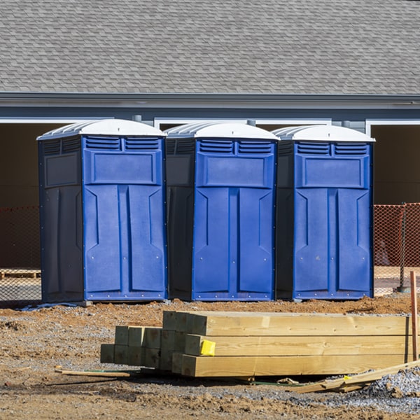 what is the cost difference between standard and deluxe porta potty rentals in Belle Prairie City Illinois